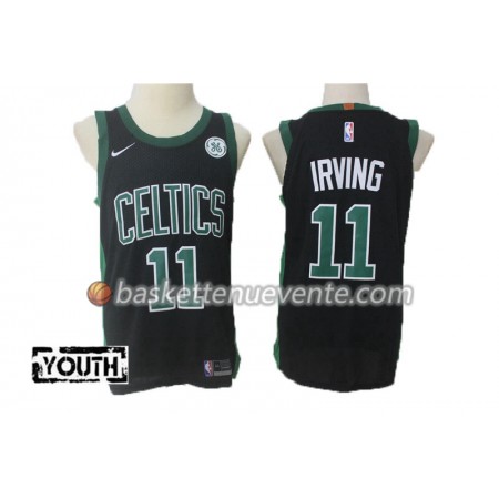 Maillot Basket Boston Celtics Kyrie Irving 11 Nike 2017-18 Noir Swingman - Enfant
